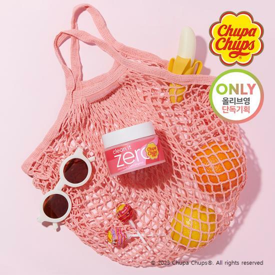 [Banila Co] Chupa Chups x Clean It Zero Cleansing Balm Original 125ml + Beach mesh bag