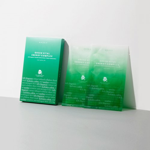 [AXIS-Y] 61% Mugwort Green Vital Energy Complex Sheet Mask 5EA