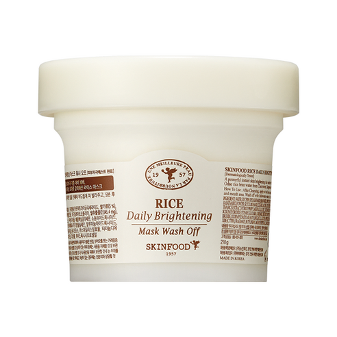 [Skinfood] Rice Daily Brightening Mask Wash Off 210g