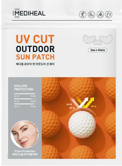[Mediheal] UV Cut Outdoor Sun Patch Wide Protection/ Triple Protection 4 Sheet