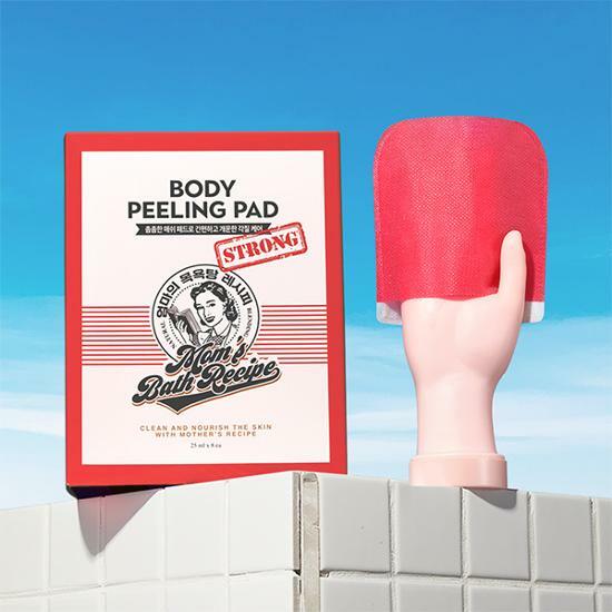 [Mom's Bath Recipe] Body Peeling Pad (Strong) 1EA / Pack of 8